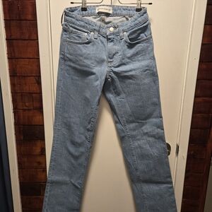 Denim Forum Light Blue Straight-Leg Men’s Jeans